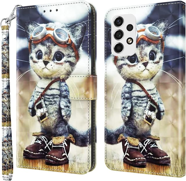 Imagen de BOLELAW A33 5G Lederhülle mit Kartenfach en OfertitasTOP