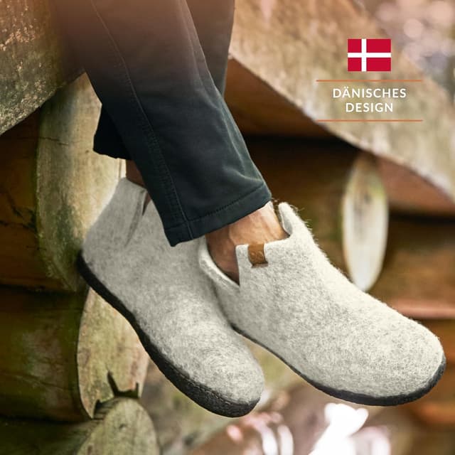 Thumbnail 6 de Green Comfort NEPAL Hausschuhe aus Filz