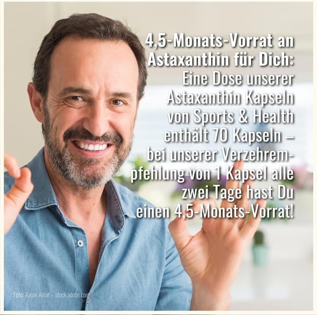 Thumbnail 5 de Astaxanthin 12 mg Depot Softgel Kapseln 4‑Monatsvorrat