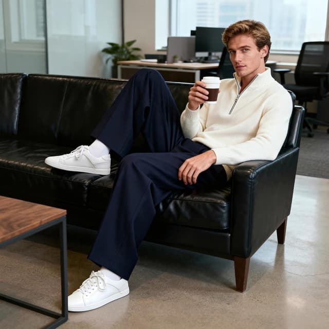 Detalle 2 de Bruno Marc Casual Dress Sneakers