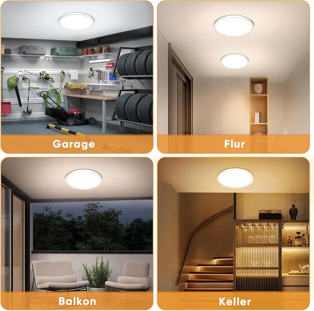 Thumbnail 6 de NIBSHOOM LED Deckenlampe mit Radar 18 W