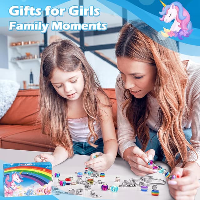 Thumbnail 4 de ZOOI Bastelset Armbänder für Mädchen 5–9 Jahre