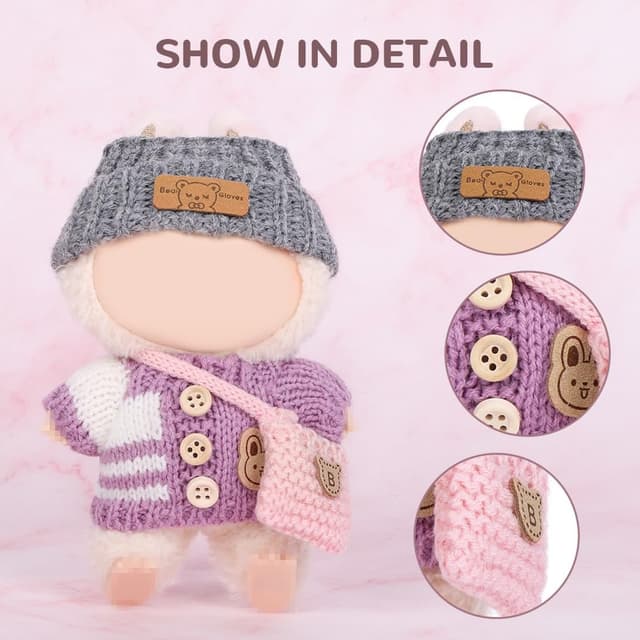 Detalle de Vicloon abiti per bambole 17 cm