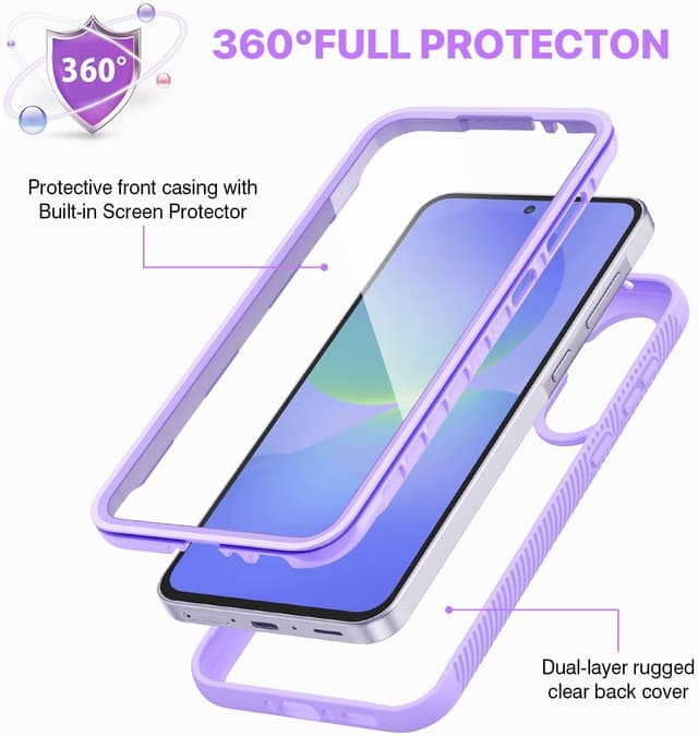 Detalle 2 de CENHUFO Samsung Galaxy A56/A36 rugged case 360°