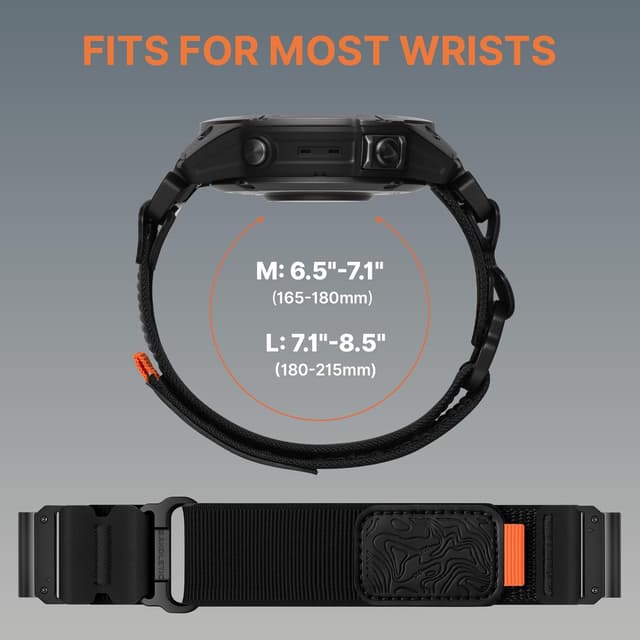 Detalle 2 de Bandletic QuickFit 22mm nylon strap