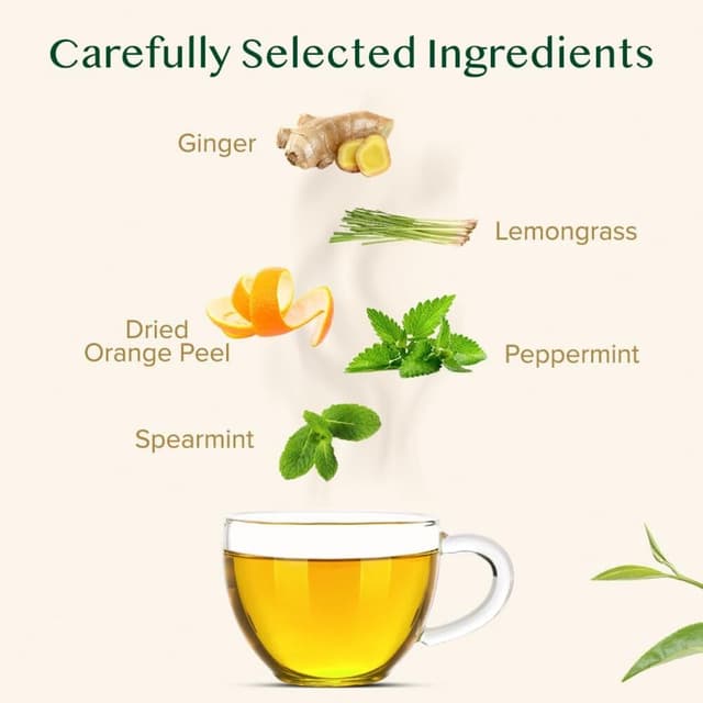 Detalle de VAHDAM Citrus Ginger 100g KrĂ€utertee đ”