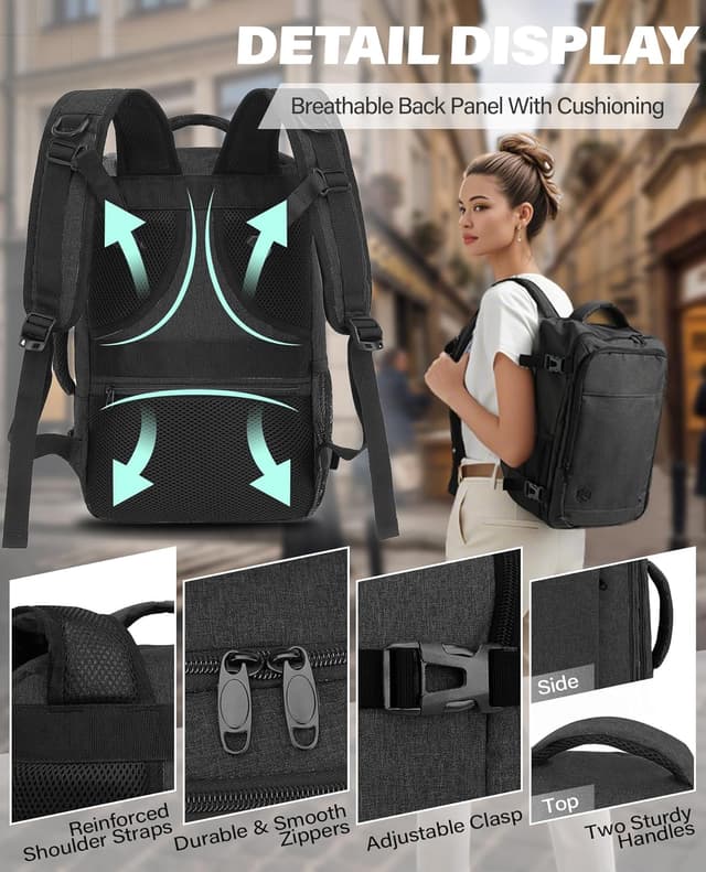 Thumbnail 4 de VANKEV Easyjet Cabin Bag 45x36x20