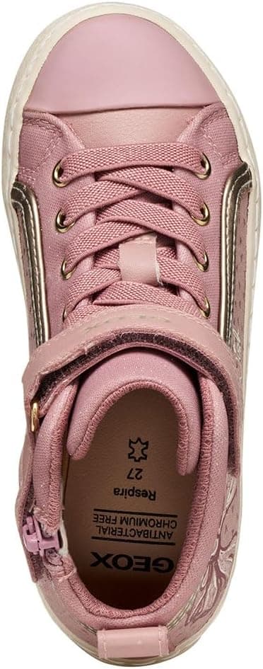 Thumbnail 6 de Geox J Kalispera Girl Basket pour fille : légères, amorties et faciles à enfiler