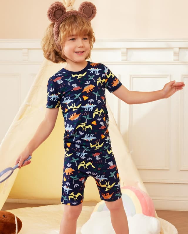 Thumbnail 6 de babee Reshinee Bamboo Viscose Toddler Car Pajamas Set (2-Piece) — 12M to 8Y