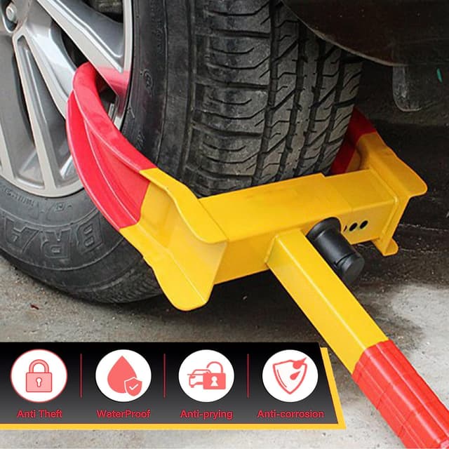 Thumbnail 5 de KEELYY Wegfahrsperre Radkralle 2 Schlüssel