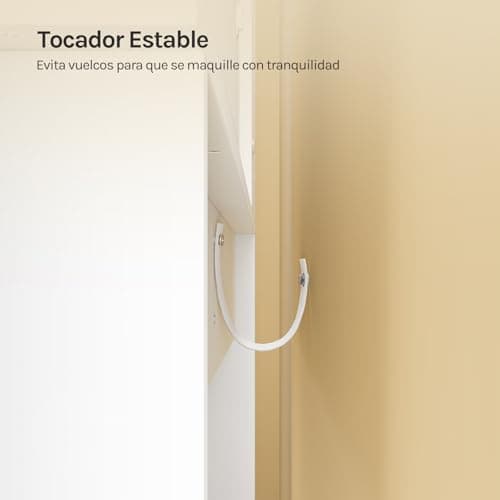 Thumbnail 7 de WOLTU Mesa de Maquillaje con Espejo y Luz LED 🌟