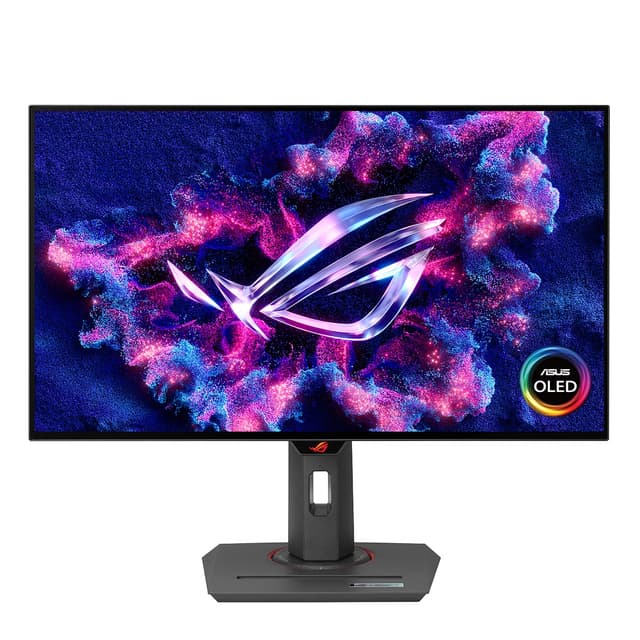 Detalle de ASUS ROG Strix OLED XG27AQDMG monitor gaming OLED 26,5" QHD 240 Hz con G-SYNC compatible