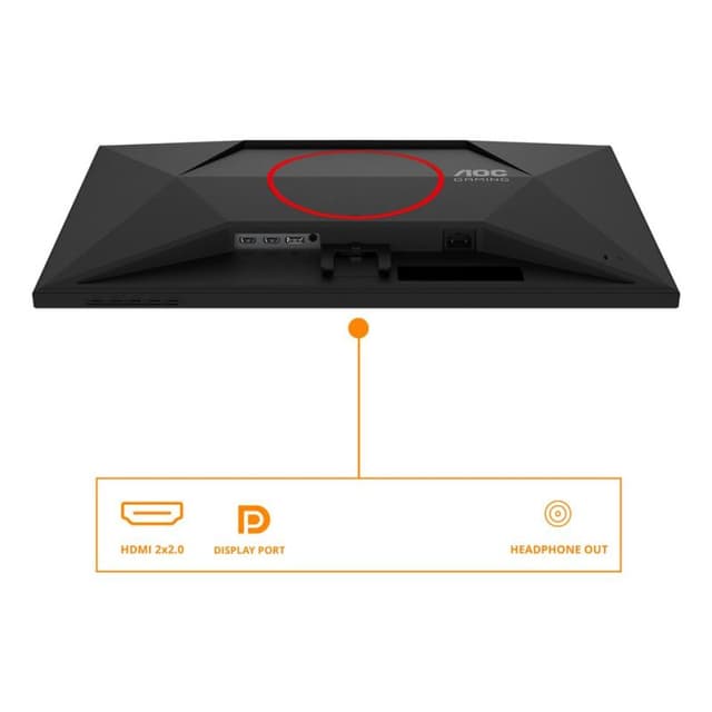 Detalle de Monitor AOC G4 27G4ZRE de 27 pulgadas Full HD, 260 Hz Fast IPS y HDR10