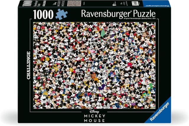 Detalle 2 de Ravensburger Puzzle Mickey Mouse 1000 pièces