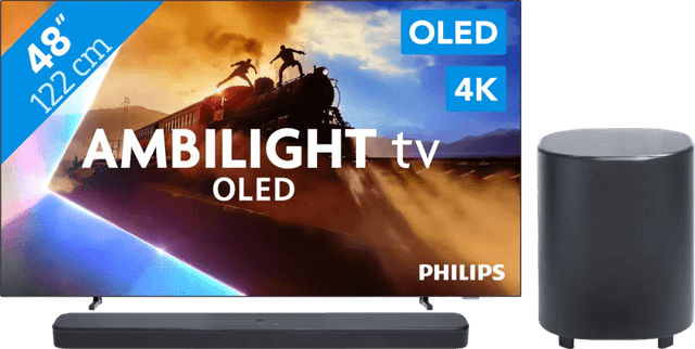 Detalle de Philips OLED760 48 Zoll 4K Ambilight Set