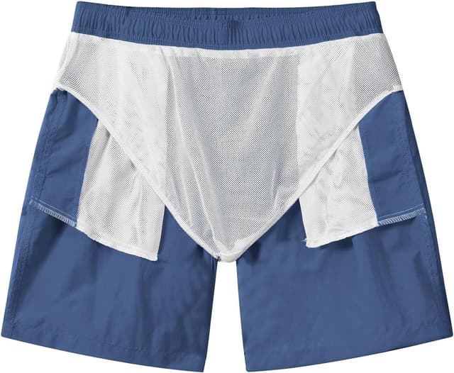 Thumbnail 6 de donhobo Men’s lightweight quick-dry swim trunks with mesh lining and pockets