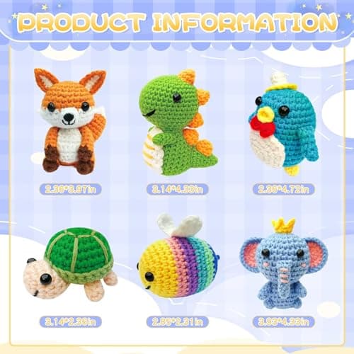 Thumbnail 5 de OLHKYN 6-Pc Crochet Kit