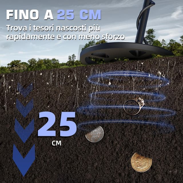 Thumbnail 4 de DR.ÖTEK Metal Detector Professionali 25 cm