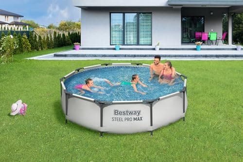Detalle de Piscina Pool Frame Bestway 56408 de PVC Ø305 x 76 cm