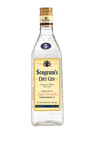 Detalle de Seagram's Dry Ginebra Premium 1 L 🍸