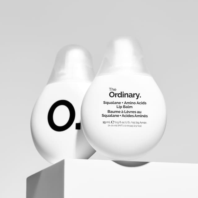 Detalle de The Ordinary Squalane + Amino Acids Lip Balm 15 ml, balsamo labbra idratante multiuso