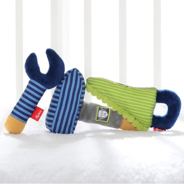 Thumbnail 5 de Set de 3 hochets Bébé Garçon 16 cm