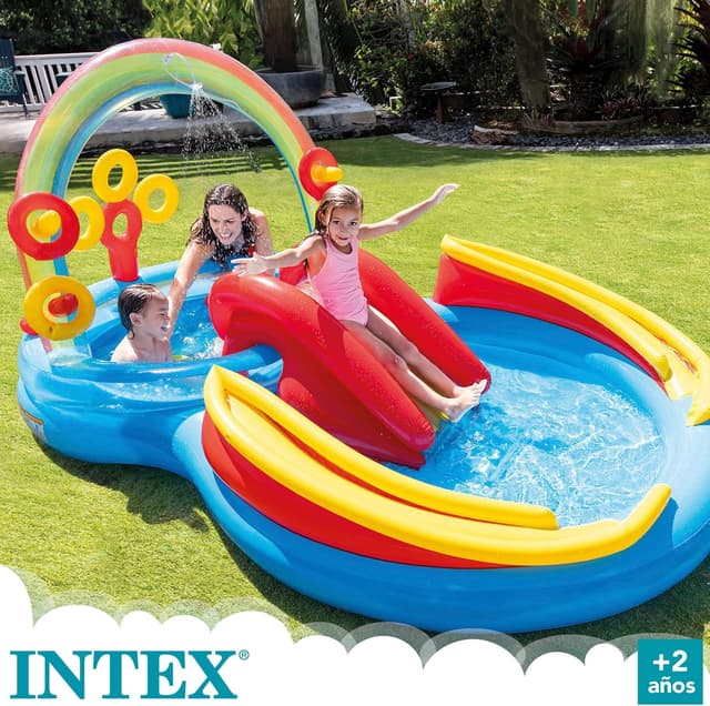 Thumbnail 1 de Intex Rainbow Ring Play Centre 297x193 cm
