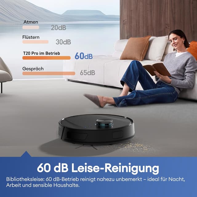 Thumbnail 5 de Ultenic Saugroboter mit Wischfunktion 10000 Pa