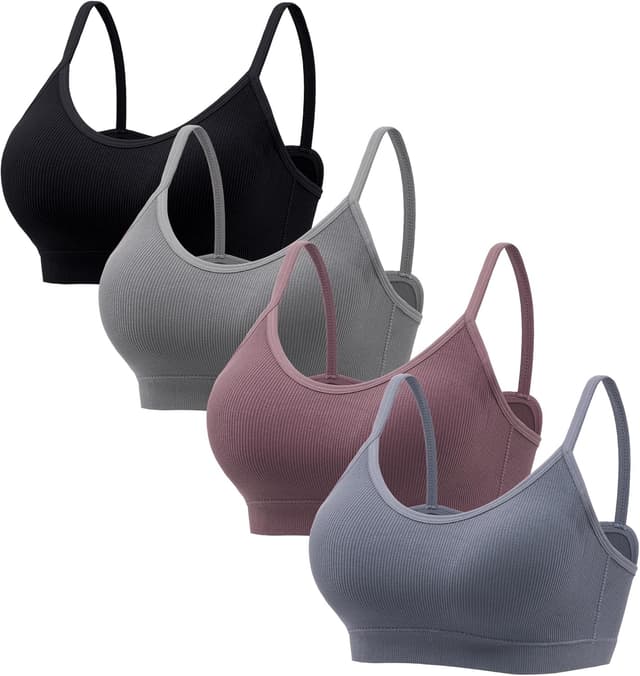 Imagen de HBselect BHs ohne Bügel, nahtloses Bustier-Top 4er-Set en OfertitasTOP