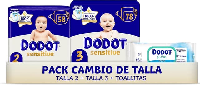 Thumbnail 1 de DODOT Sensitive Kit recién nacido 184 uds