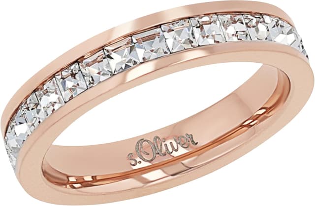 Imagen de s.Oliver Bague acier inox 4 mm cristal en OfertitasTOP