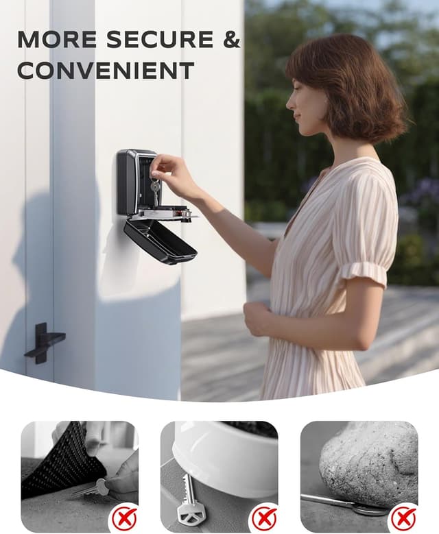 Thumbnail 3 de Mohard Key Safe 12-digit wall-mounted key box 🔐