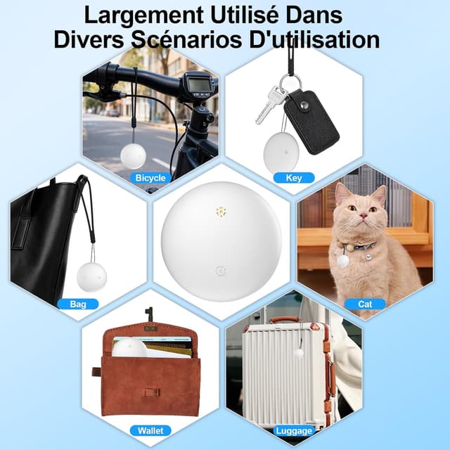 Thumbnail 6 de Smart GPS Traceur — traceur GPS avec alarme à distance et localisation via Bluetooth (IPX6)