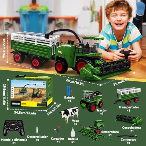 Thumbnail 1 de Ulikey moissonneuse batteuse télécommande ⚙