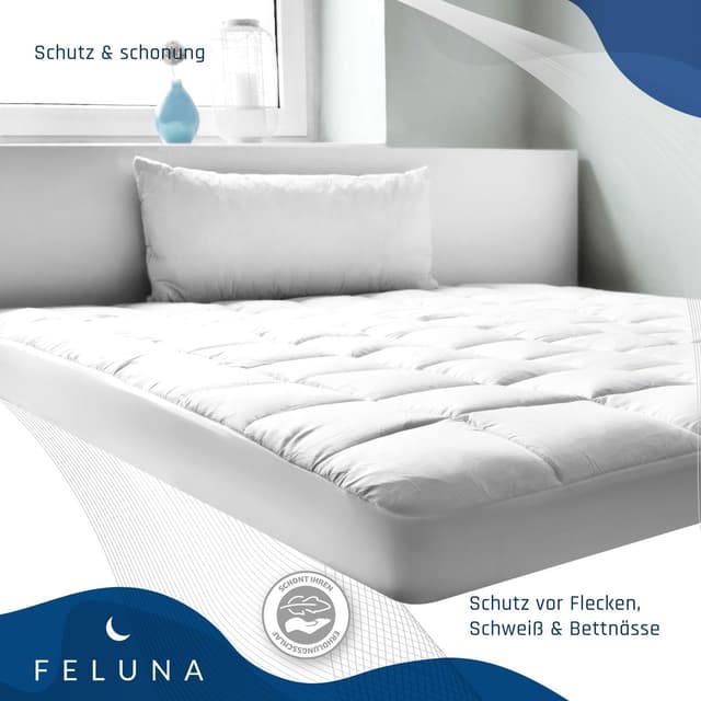 Thumbnail 4 de Feluna sur‑matelas microfibre 90x200 cm