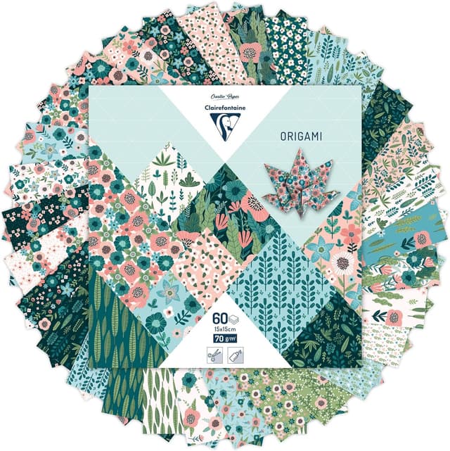 Thumbnail 1 de Clairefontaine 95372C Papier Origami 60 feuilles