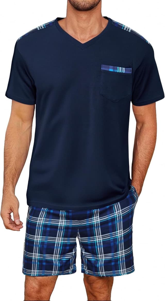 Detalle de Pyjama coton homme Litherday, court