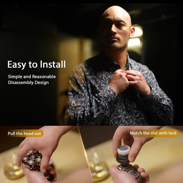 Thumbnail 6 de Electric Head Shavers 5 in 1 for Men