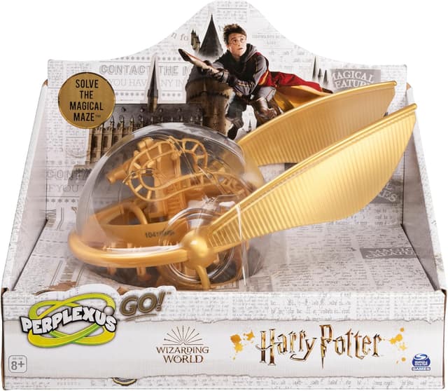 Detalle de Perplexus Wizarding World Spin Master 6062275 GM „Harry Potter Perplexus Go“ 3D-Labyrinth
