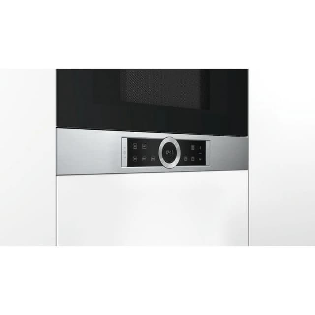 Detalle 2 de Bosch BFL634GS1 Microondas 21 L 900W Negro/Inox