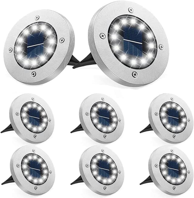 Thumbnail 6 de Bzavor 12 LED Solar-Bodenleuchten IP65