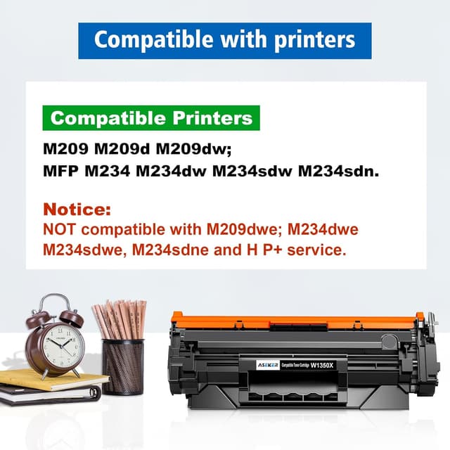 Detalle 2 de 135X W1350X Toner Alta resa 2400 pagine per HP LaserJet