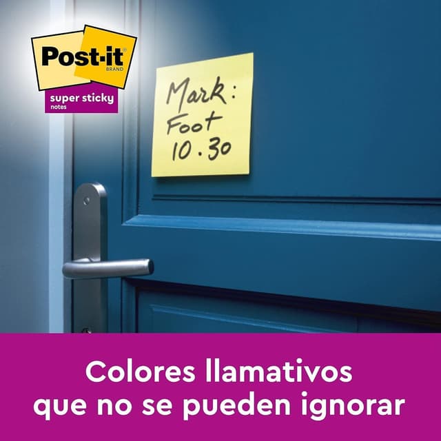 Thumbnail 6 de Post-it Super Sticky Notas Canary 76x76 mm
