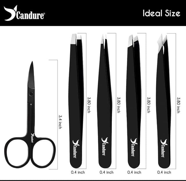 Thumbnail 6 de Candure Tweezers for Eyebrows 5pc set
