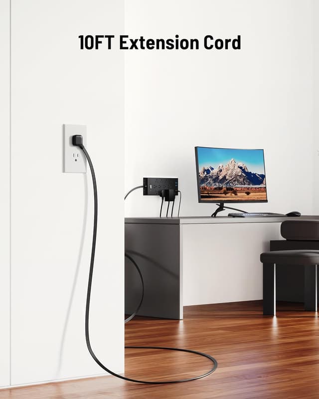 Thumbnail 4 de LeZone Surge Protector Power Strip 4800J, 12-Outlet ๐