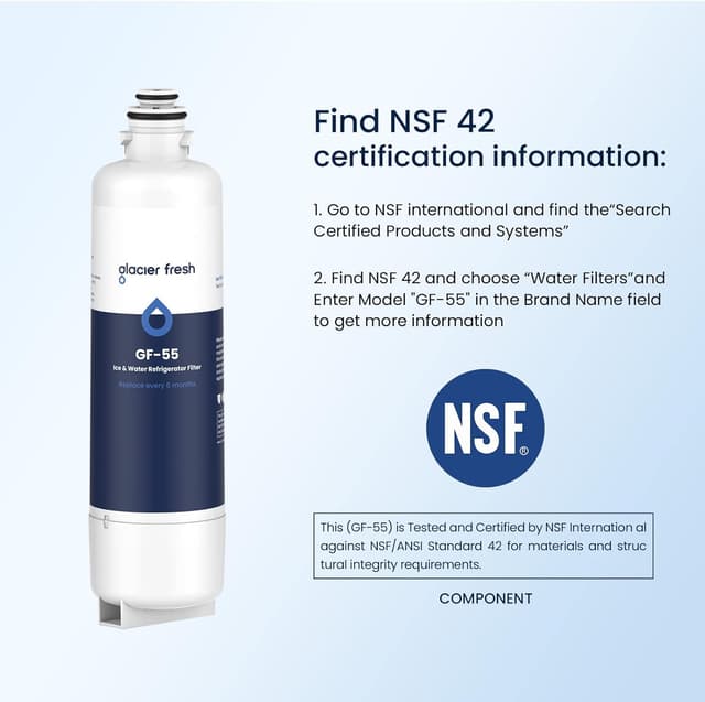 Thumbnail 3 de Glacier Fresh 12033030 Filtro para Bosch BORPLFTR50