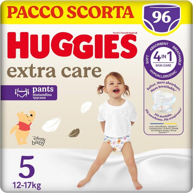 Thumbnail 6 de Huggies Extra Care Taglia 6 60 pz