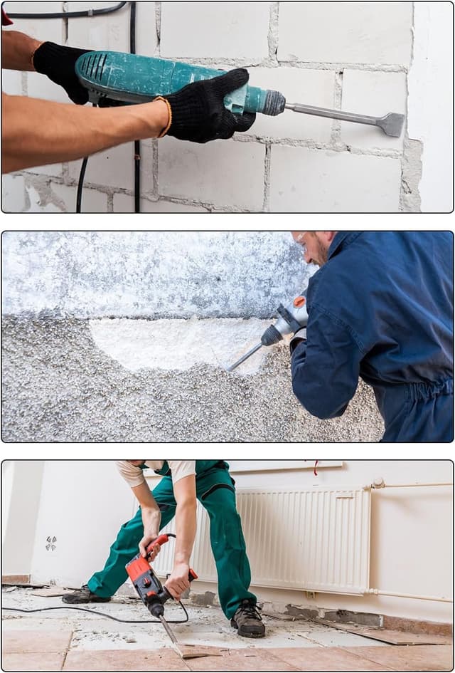 Thumbnail 6 de Lytool 2pcs Cincel SDS Plus 280x100mm y 250x40mm