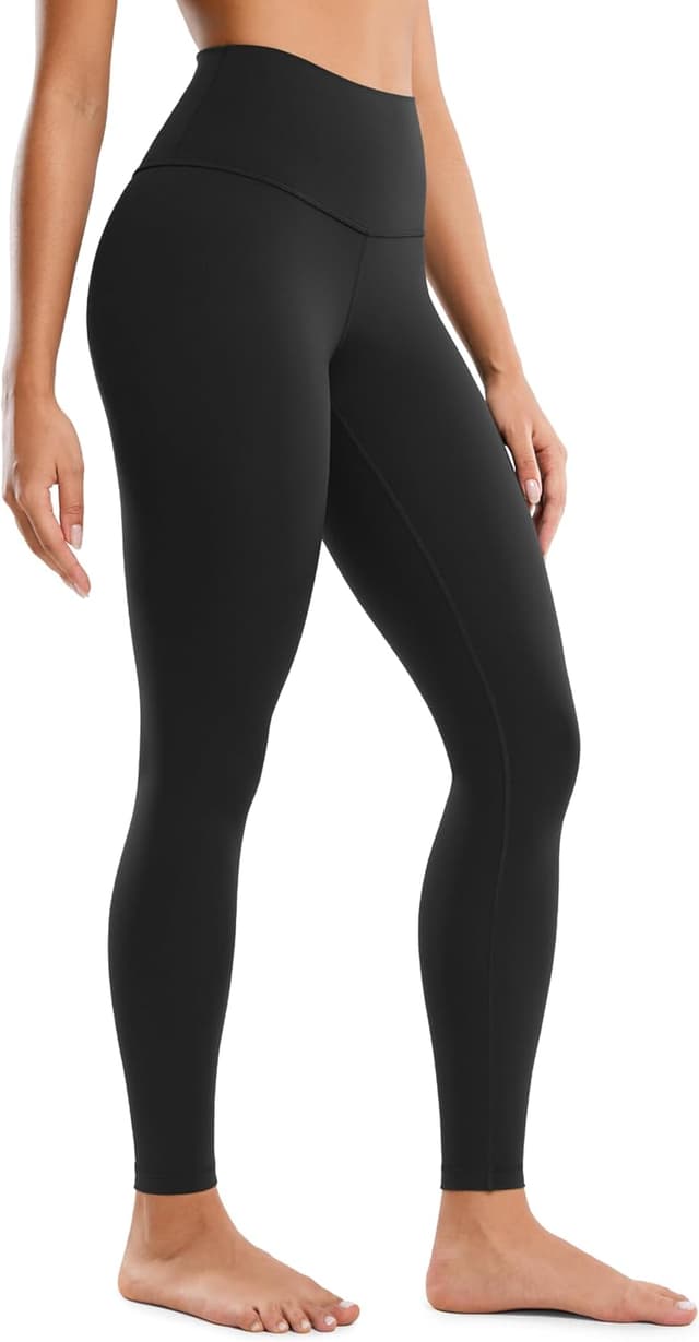Detalle de CRZ YOGA Butterluxe Damen Sport-Leggings (71 cm) – High Waist, blickdicht & nahtlos