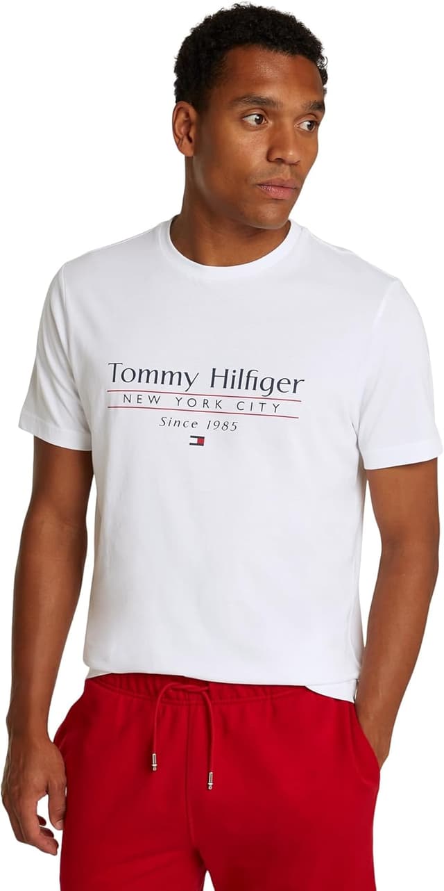 Detalle de Tommy Hilfiger Hilfiger Center Stack T-Shirt